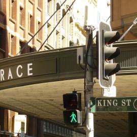 The Grace Hotel awning, corner of King and York Streets Sydney, 2009