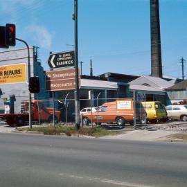 Industrial area on Lachlan Street Waterloo, circa 1977