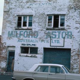 Formerly Milford Astor (Australia) Pty Ltd on Gerald Street Erskineville, circa 1977