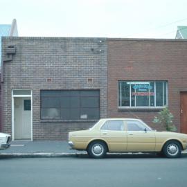 Former factory buildings on Buckland Street Alexandria, circa 1977