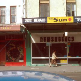 Former newsagency on King Street Newtown, circa 1977