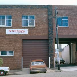 Peter Grose and Company on Tilford Street Zetland, circa 1977