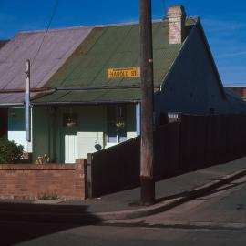 Terrace houses on Harold Street Newtown, circa 1977