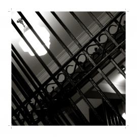 Wrought iron door inside the Chatsbury apartment building in Ithaca Road Elizabeth Bay, 2009