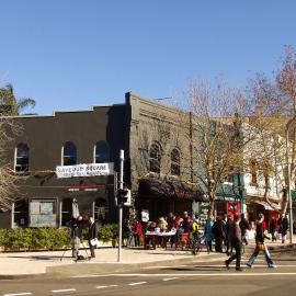 Buildings affected by Metro proposal, Union Square Pyrmont, 2009