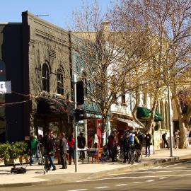 Streetscape and buildings scheduled for demolition, Union Street Pyrmont, 2009