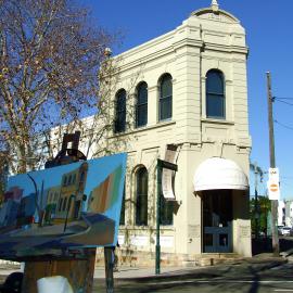 Streetscape with buildings affected by Metro proposal, Union Street Pyrmont, 2009