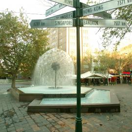 El Alamein Fountain Fitzroy Gardens, Macleay Street Kings Cross, 2003