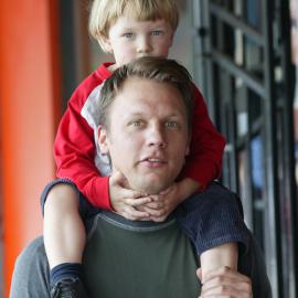 Father and Son, Sydney, 2003