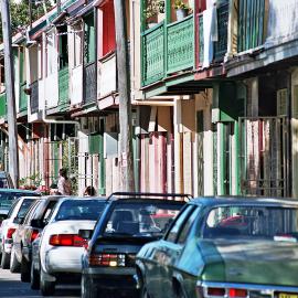 Terrace houses, Caroline Street Redfern, 2004