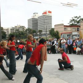 Dancers at the Redfern Community Centre opening, 2004