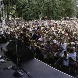 Christine Anu performing at Yabun, Redfern Park Redfern, 2005