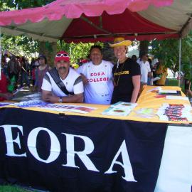 EORA College stall at Yabun, Redfern Park Redfern, 2005