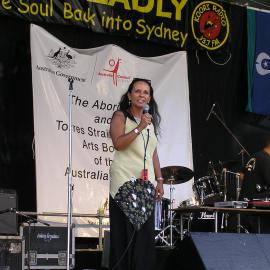 Linda Burney at Yabun, Redfern Park, 2005