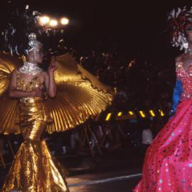 Asian drag queens, Sydney Gay & Lesbian Mardi Gras Parade (SGLMG), Moore Park, 2003