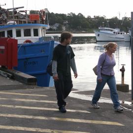 Fish Markets view from Blackwattle Bay towards Glebe, Bank Street Pyrmont, 2003