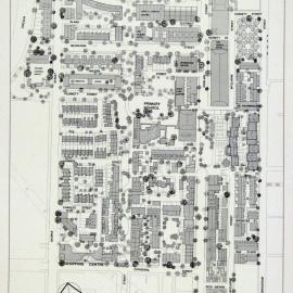 Woolloomooloo Redevelopment Project, map, Woolloomooloo, 1970