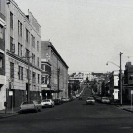 Woolloomooloo Redevelopment Project, buildings, Dowling Street Woolloomooloo, 1970