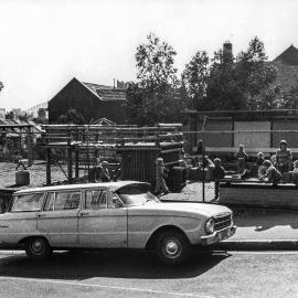 Woolloomooloo Redevelopment Project, children playing, Reid Avenue Woolloomooloo, 1970