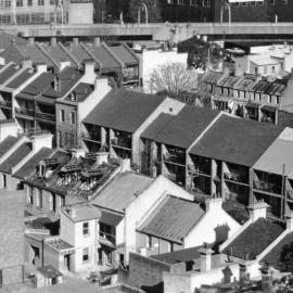 Woolloomooloo Redevelopment Project, redevelopment, Dowling Street Woolloomooloo, 1970