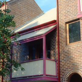 Woolloomooloo Redevelopment Project, terrace, Forbes Street Woolloomooloo, 1981