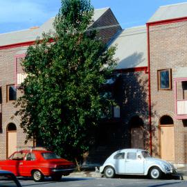 Woolloomooloo Redevelopment Project, terraces, Forbes Street Woolloomooloo, 1981