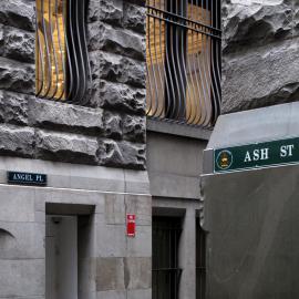 Corners of Angel Place and Ash Street Sydney, 2010