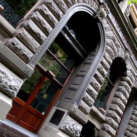 Front entrance and doorway of 10A-16 Martin Place Sydney, 2010