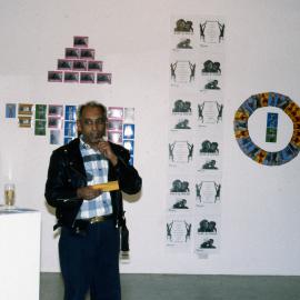Boomali, Indigenous Queer Art Exhibition launch, Sydney Gay & Lesbian Mardi Gras, Chippendale, 1995