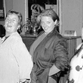 Vivienne Binns, Robyn Archer and author, Australian Council for the Arts, Sydney, 1992