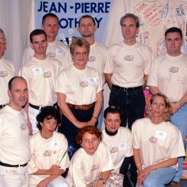AIDS Memorial QUILT project volunteers and supporters, Oxford Street Darlinghurst, 1998