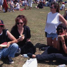 Crowds at the Indigenous Invasion Day concert at La Perouse, 1996