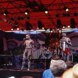 Performing on Stage at Invasion Day concert, 1996