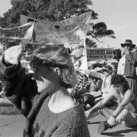 Violence against Women and Children protest rally, Redfern, 1987