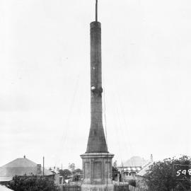 Chimney stack construction