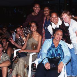 Indigenous supporters and friends at Mardi Gras Pool Party, no date