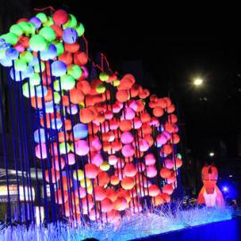 Year of the Snake sculpture, Chinese New Year Parade, George Street Sydney, 2013