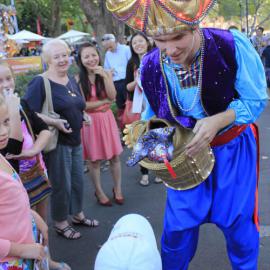 Snake Charmer, Chinese New Year launch, Belmore Park Sydney, 2013