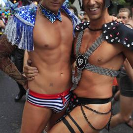Dressed to Impress, Sydney Gay and Lesbian Mardi Gras, Oxford Street Darlinghurst, 2013