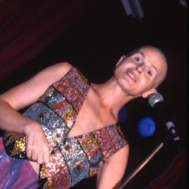 Norrie May Welby performing during Sydney Gay & Lesbian Mardi Gras (SGLMG), 1990s
