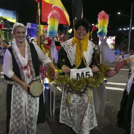 Sicily Gay float with Fabian Lo Schiavo, Sydney Gay and Lesbian Mardi Gras Parade, Taylor Square Darlinghurst, 2014
