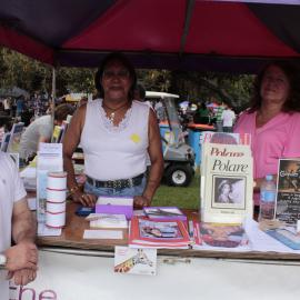 Workers, Fair Day stall for transgender supporters, Victoria Park Camperdown, 2012