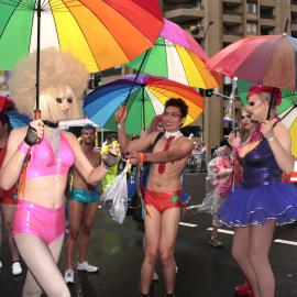 Whitlam Sq Fru Fru Drag meets Drag, Mardi Gras pre Parade, 2012