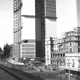 Construction of AMP Building, Alfred Street Circular Quay, 1960s