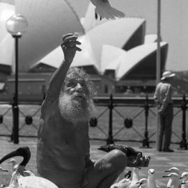 Feeding Birds, Circular Quay Sydney, 1993