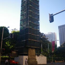 Hyde Park obelisk, Bathurst Street Sydney, 2009