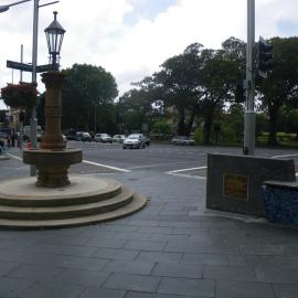 Dave Sands memorial plaque, Glebe Point Road, Glebe, 2010