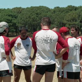 POOFTA Football team, Gay Games, Centennial Park Sydney, 2002