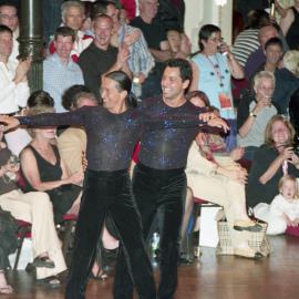 Ballroom dancing competitors, Gay Games, Sydney Town Hall, George Street Sydney, 2002