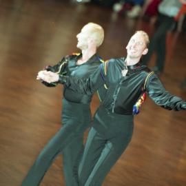 Ballroom dancing competitors, Gay Games, Sydney Town Hall, George Street Sydney, 2002